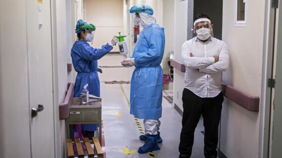 24881_México tiene más muertes en el personal sanitario - Foto AFP 24881_México tiene más muertes en el personal sanitario - Foto AFP