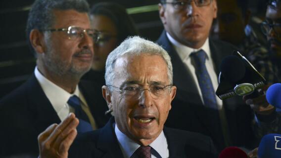 Álvaro Uribe / AFP Álvaro Uribe / AFP