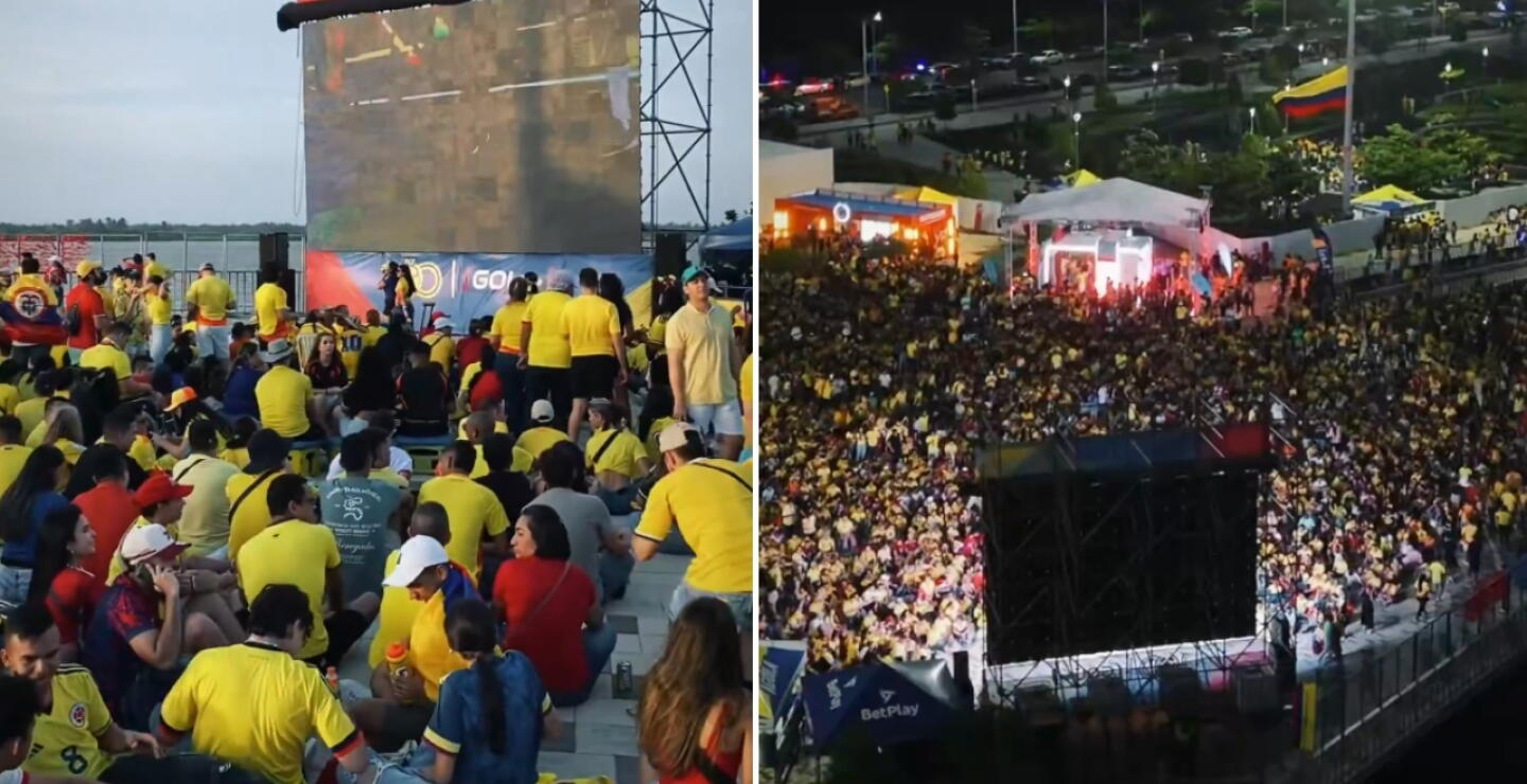 Barranquilla tendrá pantalla gigante para ver los partidos de Colombia en el Mundial 2026