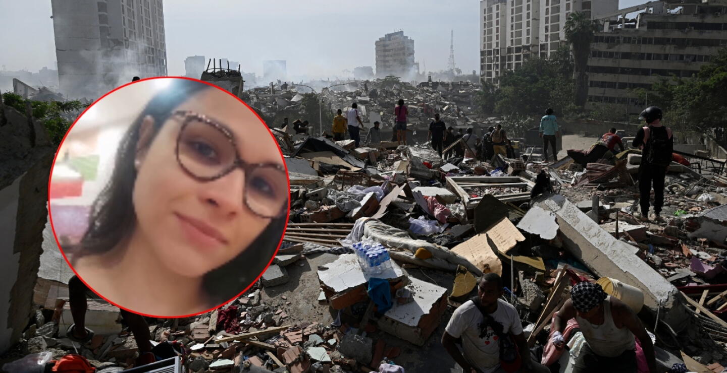 Colombiana quedó atrapada entre escombros tras terremotos en Venezuela