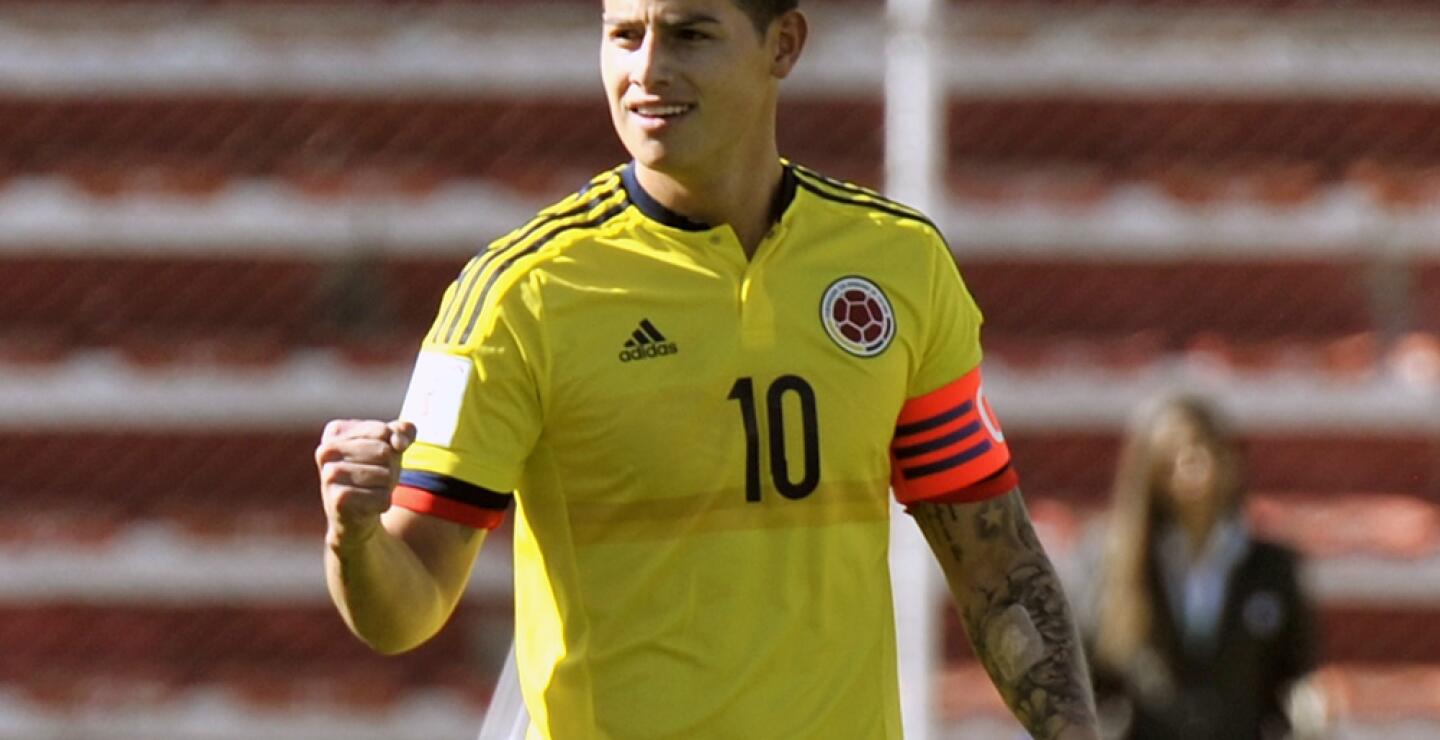 217665_James Rodríguez. Foto: AFP