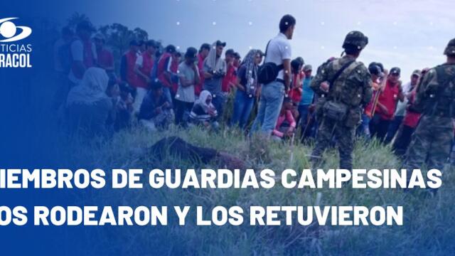 Casi 100 soldados del Ejército están secuestrados en San José del Guaviare Casi 100 soldados del Ejército están secuestrados en San José del Guaviare
