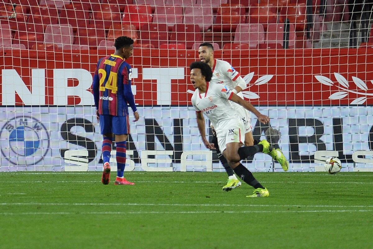 Resultado de imagen para Sevilla derrotó a Barcelona en la semifinal de ida