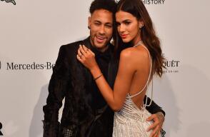 304649_BLU Radio. Neymar y Bruna / Foto: AFP.