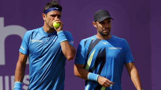 Juan Sebastián Cabal y Robert Farah, tenistas colombianos Juan Sebastián Cabal y Robert Farah, tenistas colombianos
