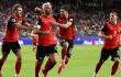 La Selección Austria y un festejo de gol contra Jordania en su debut en el Mundial 2026.