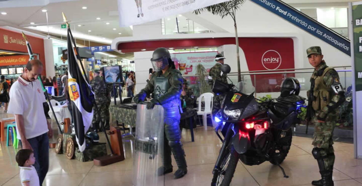 El Ejército Nacional invitó a los antioqueños a conocer más de cerca a los “héroes de la patria”.