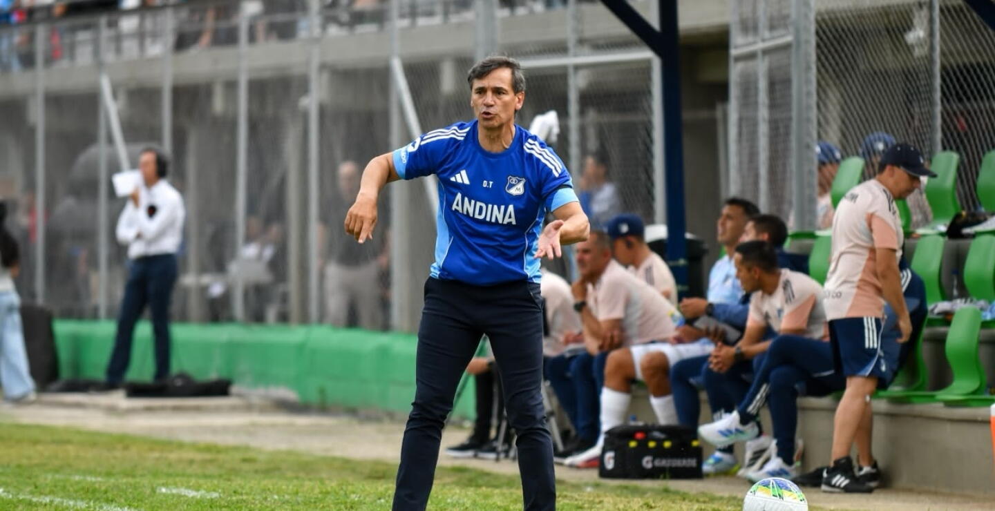 Fabián Bustos, director técnico de Millonarios.