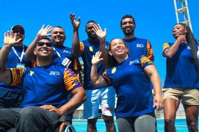 Para-atletas colombianos a hacer historia en Suiza. Foto: @fecolparaatletismo Para-atletas colombianos a hacer historia en Suiza. Foto: @fecolparaatletismo