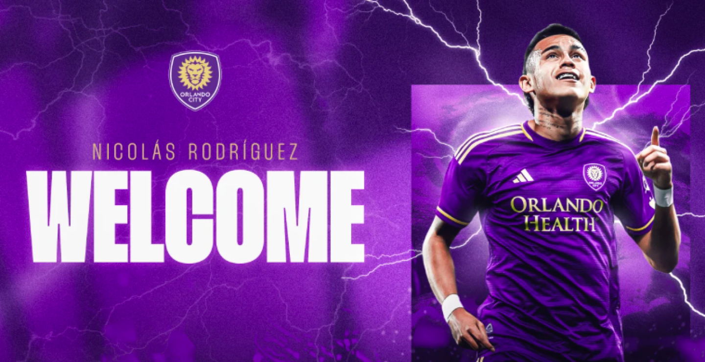 Nicolás Rodríguez, nuevo jugador del Orlando City de la MLS. 