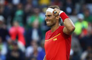 Rafael Nadal durante los Juegos Olímpicos de Río 2016 Rafael Nadal durante los Juegos Olímpicos de Río 2016