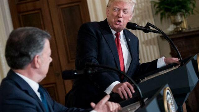 Venezuela, entre temas que tratarán Trump y Santos en Bogotá