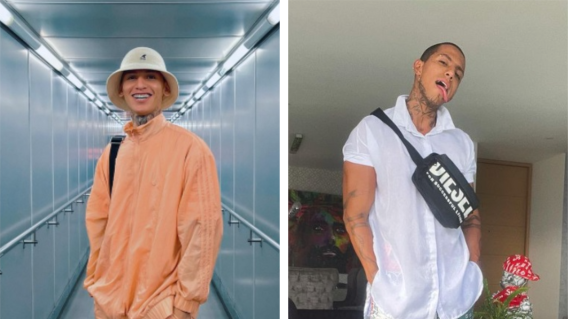 La Liendra y Daiky Gamboa. La Liendra y Daiky Gamboa.