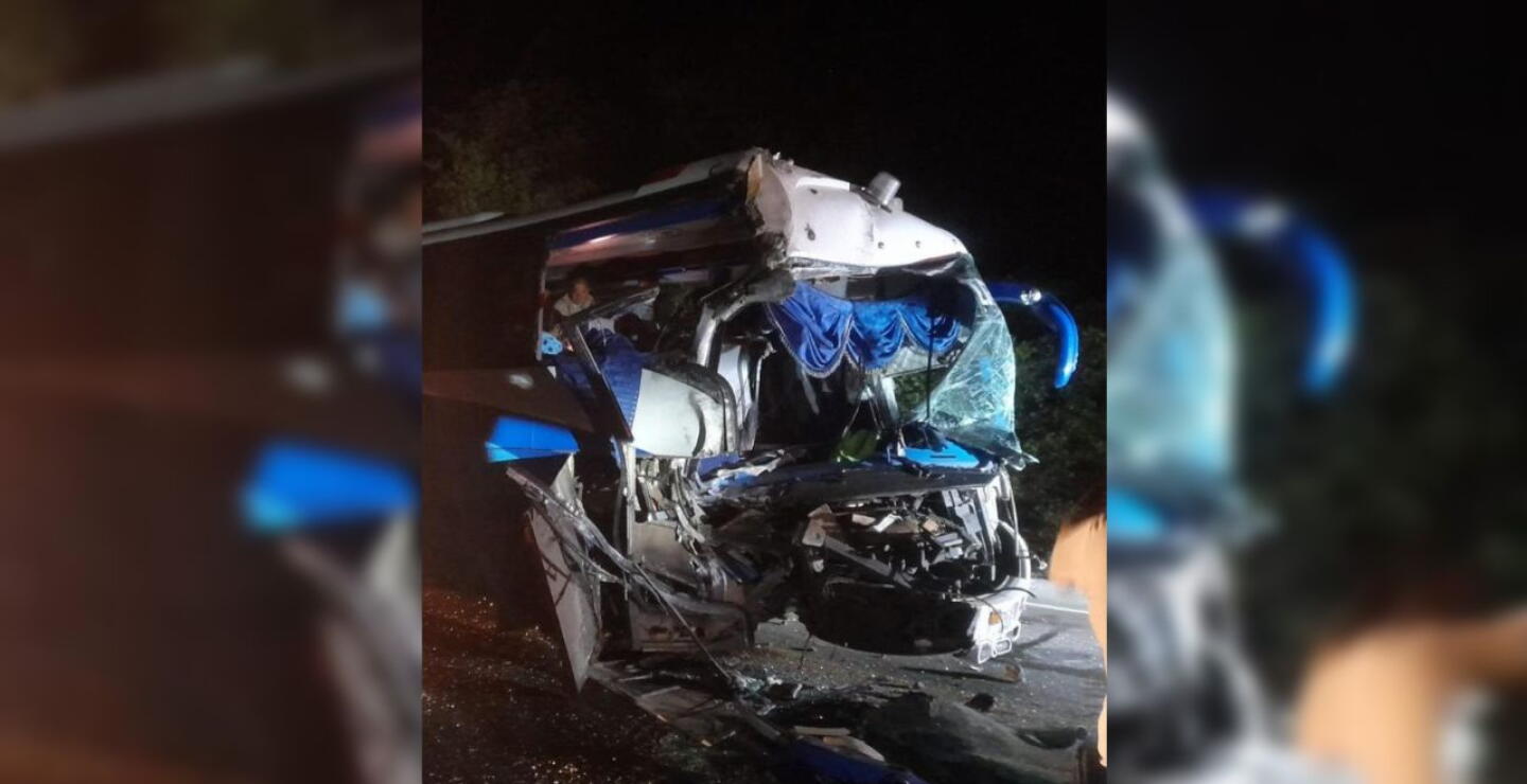 Accidente en vía Barranquilla – Santa Marta