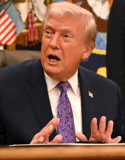 Donald Trump, presidente de Estados Unidos