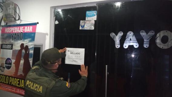 371692_BLU Radio // Bar cerrado en Malambo, Atlántico // Foto: Alcaldía Municipal