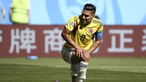 309224_BLU Radio. Falcao García en partido frente Japón, Mundial de Rusia 2018 / Foto: AFP.