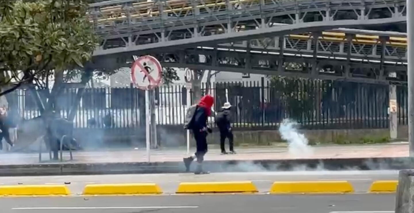 Protestas hoy Universidad Nacional en Bogotá: bloqueos en la NQS y TransMilenio