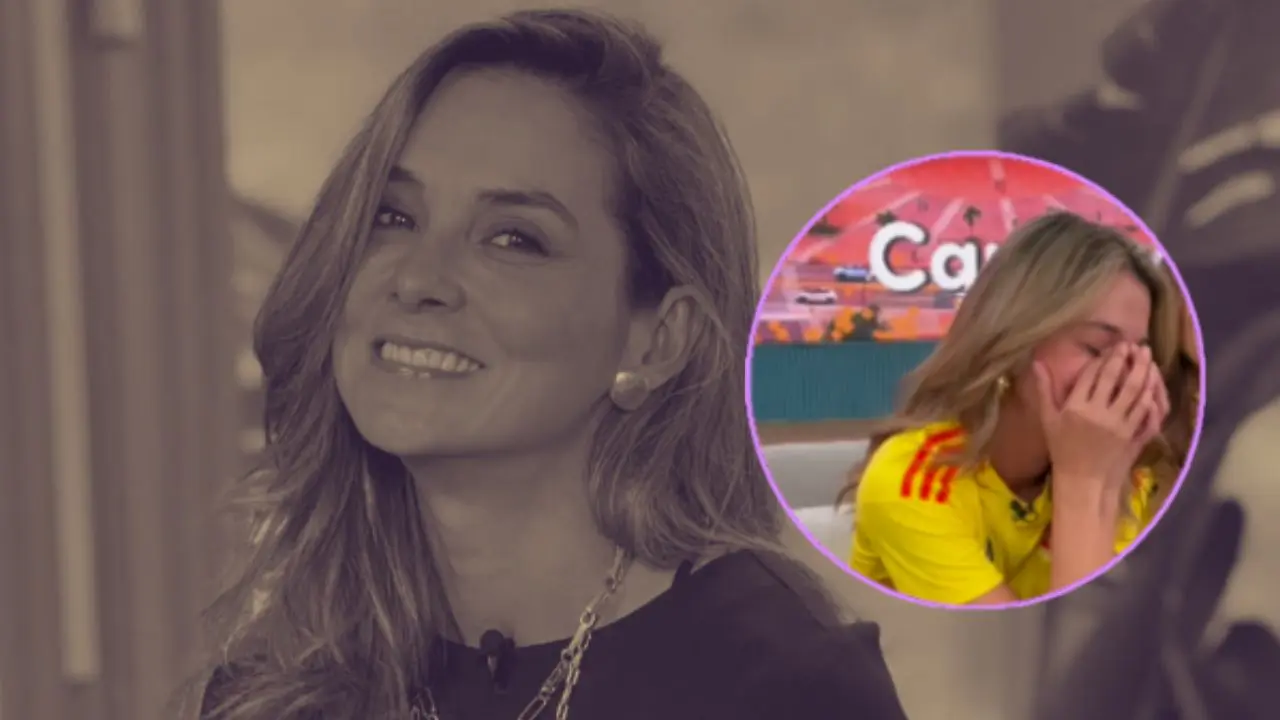 Catalina Gómez lloró en Día a Día por emotiva llamada de su hija