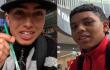 Dos jóvenes visitan por primera vez 'barrio gomelo' de Bogotá; su reacción se vuelve viral