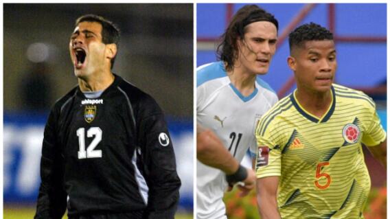 Luis Barbat y Colombia vs Uruguay Luis Barbat y Colombia vs Uruguay