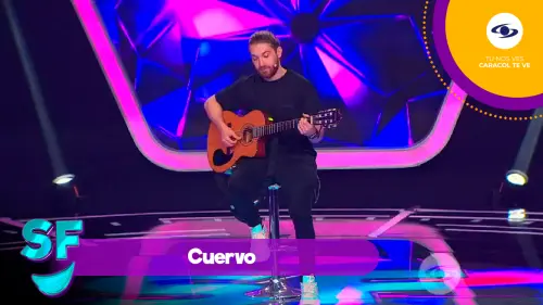 Cuervo en Sábados Felices.