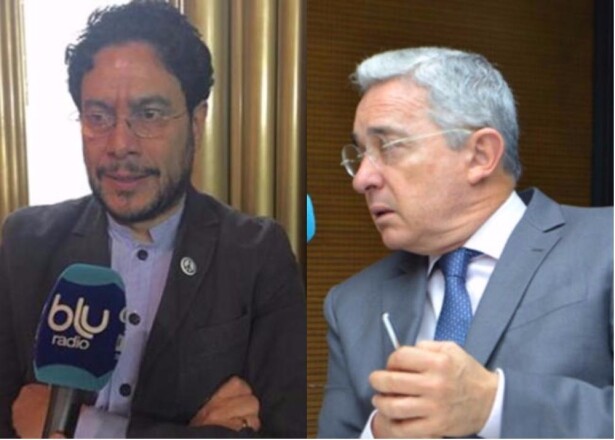 284245_BLU Radio. Iván Cepeda - Álvaro Uribe / Fotos: BLU Radio