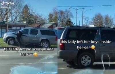 Carro que se conduce solo se hace viral.