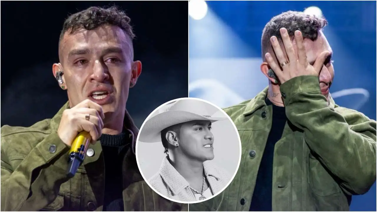 Luis Alfonso no pudo contener las lágrimas interpretando canción de Yeison Jiménez