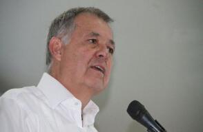 243429_Procurador Alejandro Ordóñez en su visita a Barranquilla. Foto: twitter @PNG_COL