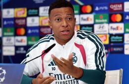 Kylian Mbappé, delantero del Real Madrid.