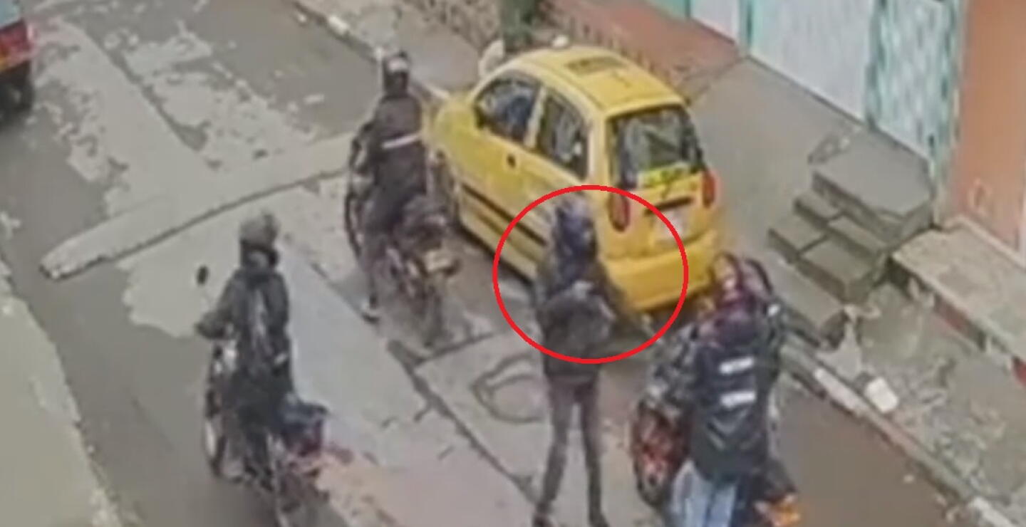 Así cobran los gota a gota de Soacha: cámaras de seguridad captaron su violento accionar