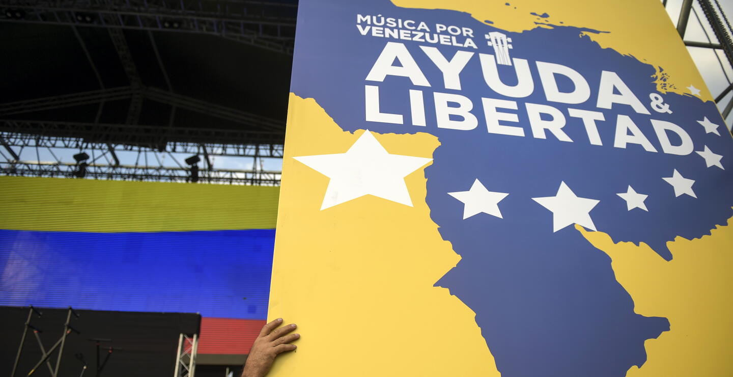 328120_BLU Radio. 'Venezuela Aid Live' - Foto: AFP