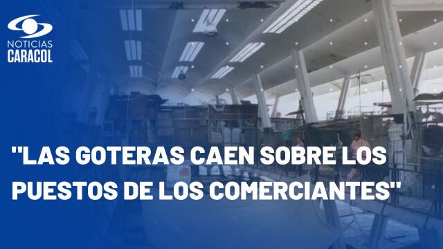 Plaza de mercado Leopoldo Rother está en peligro de desplomarse: ciudadanos lo quieren evitar Plaza de mercado Leopoldo Rother está en peligro de desplomarse: ciudadanos lo quieren evitar
