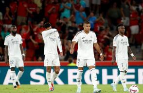 Kylian Mbappé, Jude Bellingham, Vinícius Jr y Antonio Rudiger con el Real Madrid Kylian Mbappé, Jude Bellingham, Vinícius Jr y Antonio Rudiger con el Real Madrid