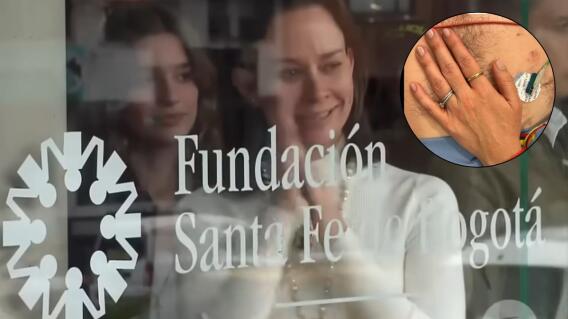 María Claudia Tarazona en la Fundación Santa Fe María Claudia Tarazona en la Fundación Santa Fe
