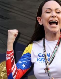 María Corina Machado recibe Nobel de Paz