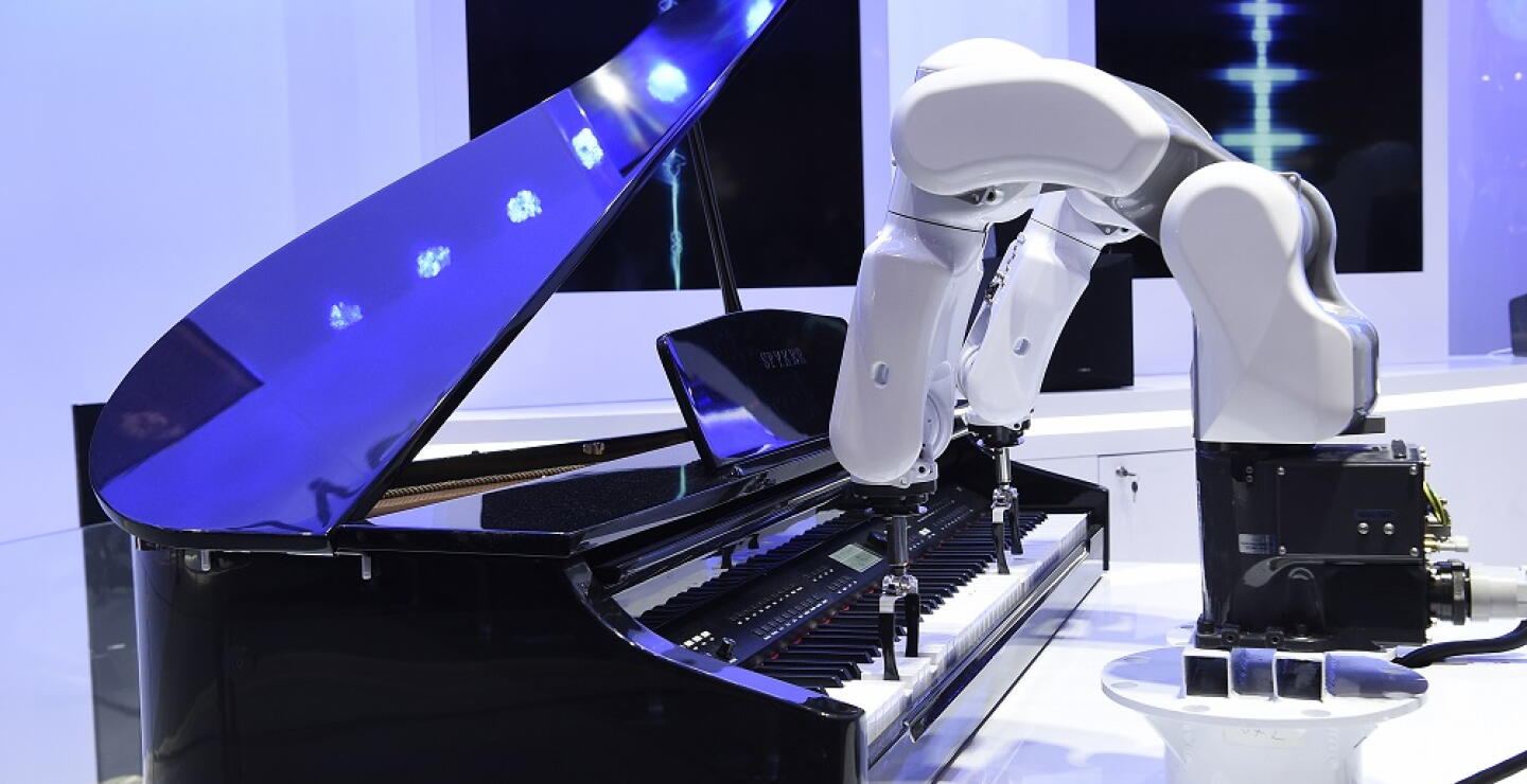 328545_BLU Radio. Robot pianista / Foto: AFP