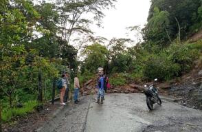 Derrumbe Transversal del Carare 