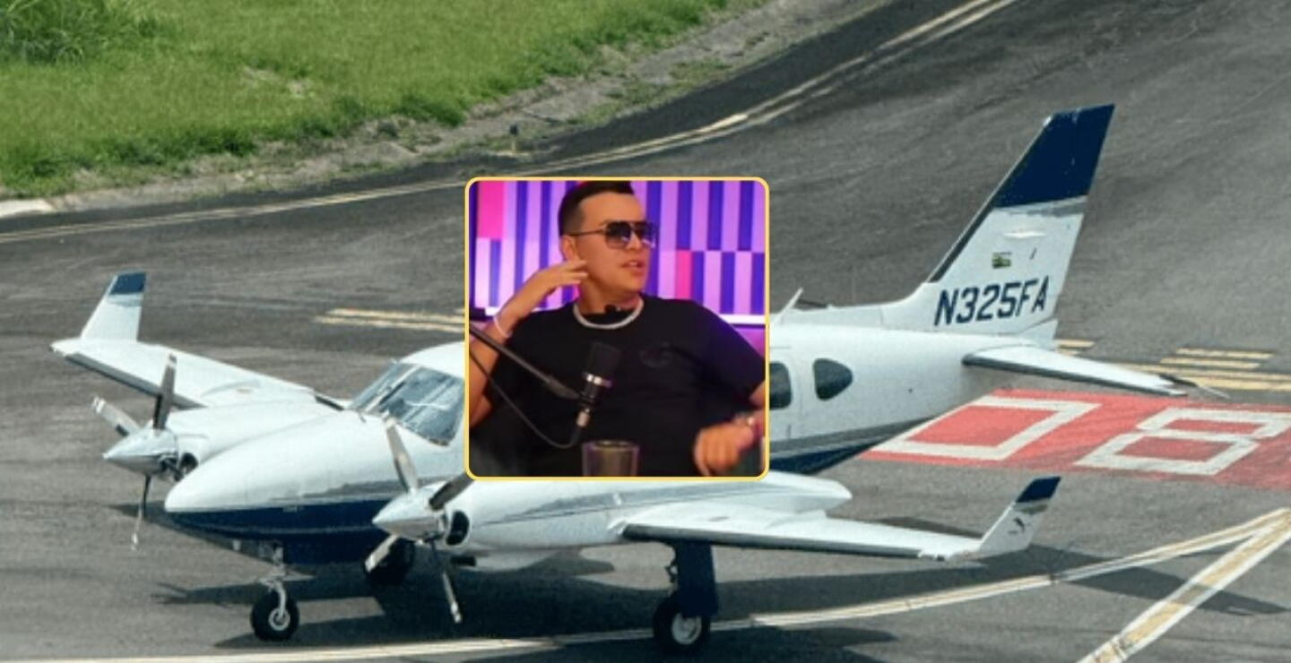 Video de Yeison Jiménez explicando porque no cambió de avión