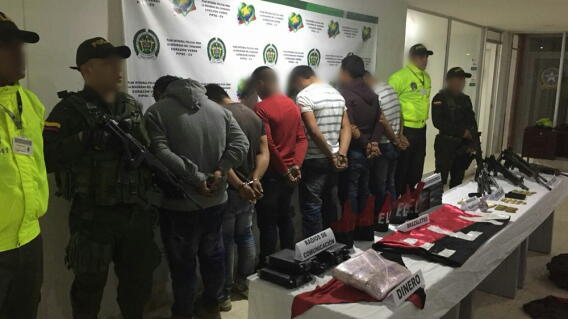 298981_Blu Radio / Confirman captura de 6 guerrilleros del ELN que movilizaban fusiles y $100 millones / Foto: Referencia AFP.