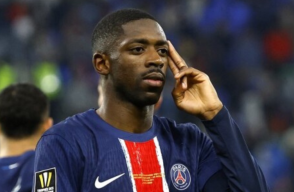 Ousmane Dembelé con el PSG, por la Supercopa de Francia. Ousmane Dembelé con el PSG, por la Supercopa de Francia.