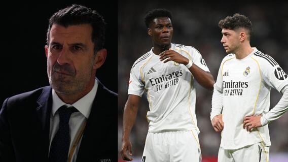 Luis Figo opinó del incidente entre Valverde y Tchouaméni en el Real Madrid. 