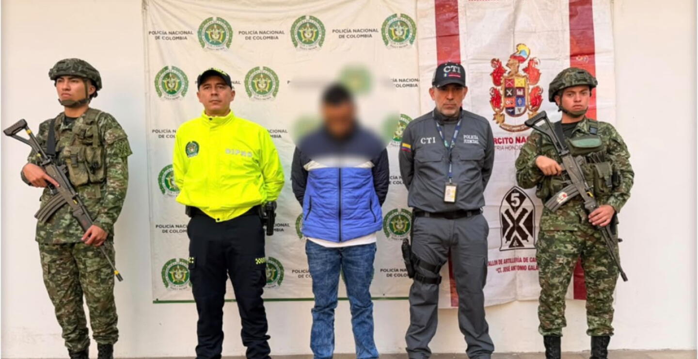 Tras semanas de investigación de Policía, Ejército y Fiscalía, hombre capturado quedó con casa por cárcel .jpg
