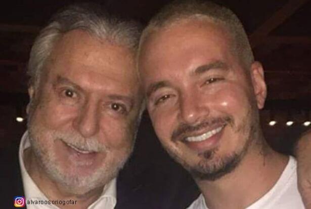 Álvaro Osorio y J Balvin / Tomada de Instagram.