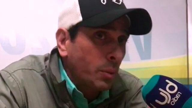 La era de Maduro está a punto de terminar: Capriles en diálogo con Noticias Caracol