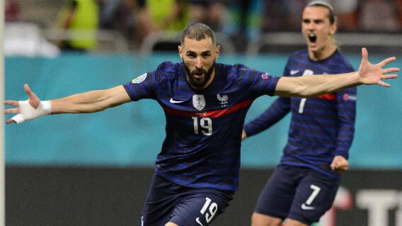 Karim Benzema, en la selección de Francia Karim Benzema, en la selección de Francia
