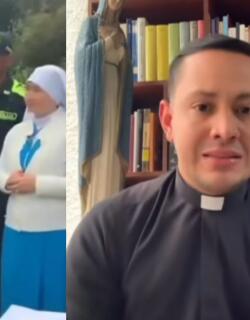 Tensa discusión entre sacerdote y grupo de monjas en Antioquia: esta fue la razón de la controversia