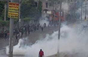 Violencia, incendio y saqueos marcan protestas contra primer ministro de Haití