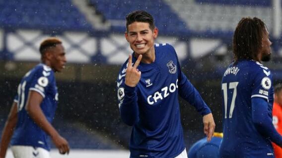 James Rodríguez, Everton James Rodríguez, Everton